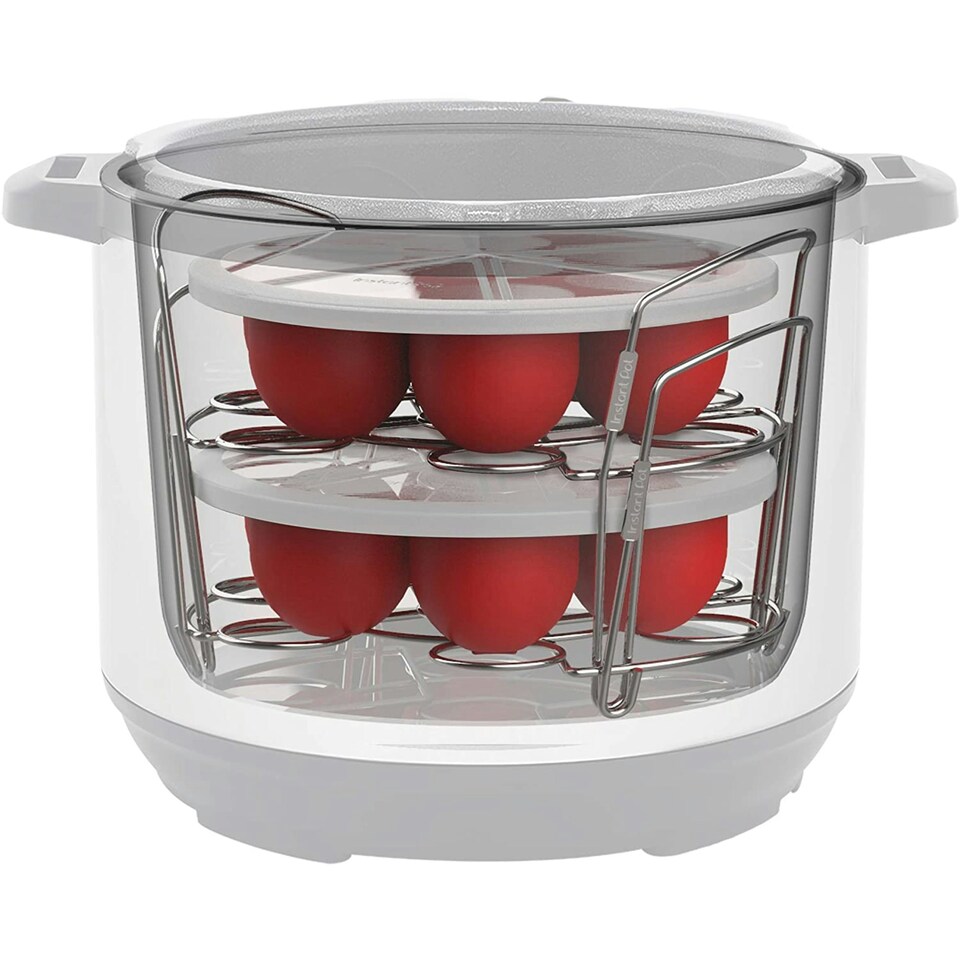 image 1 of Instant Pot Silicone Egg Bites Pan with Lid