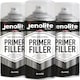image 1 of Jenolite Primer Filler Paint - Black - 400ml Spray Can - 3-Pack