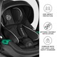 image 3 of Stratus i-Size Car Seat - R129 Safety Standard, from Birth to 15 Months (Approx.), Side Impact Protection, Pop-Out Panels, UPF 50+ Hood & Newborn Liner