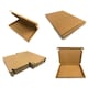image 2 of 25 x C4 (332x245x22mm) Brown Single Wall Postal Mailing Die Cut Boxes | Brown