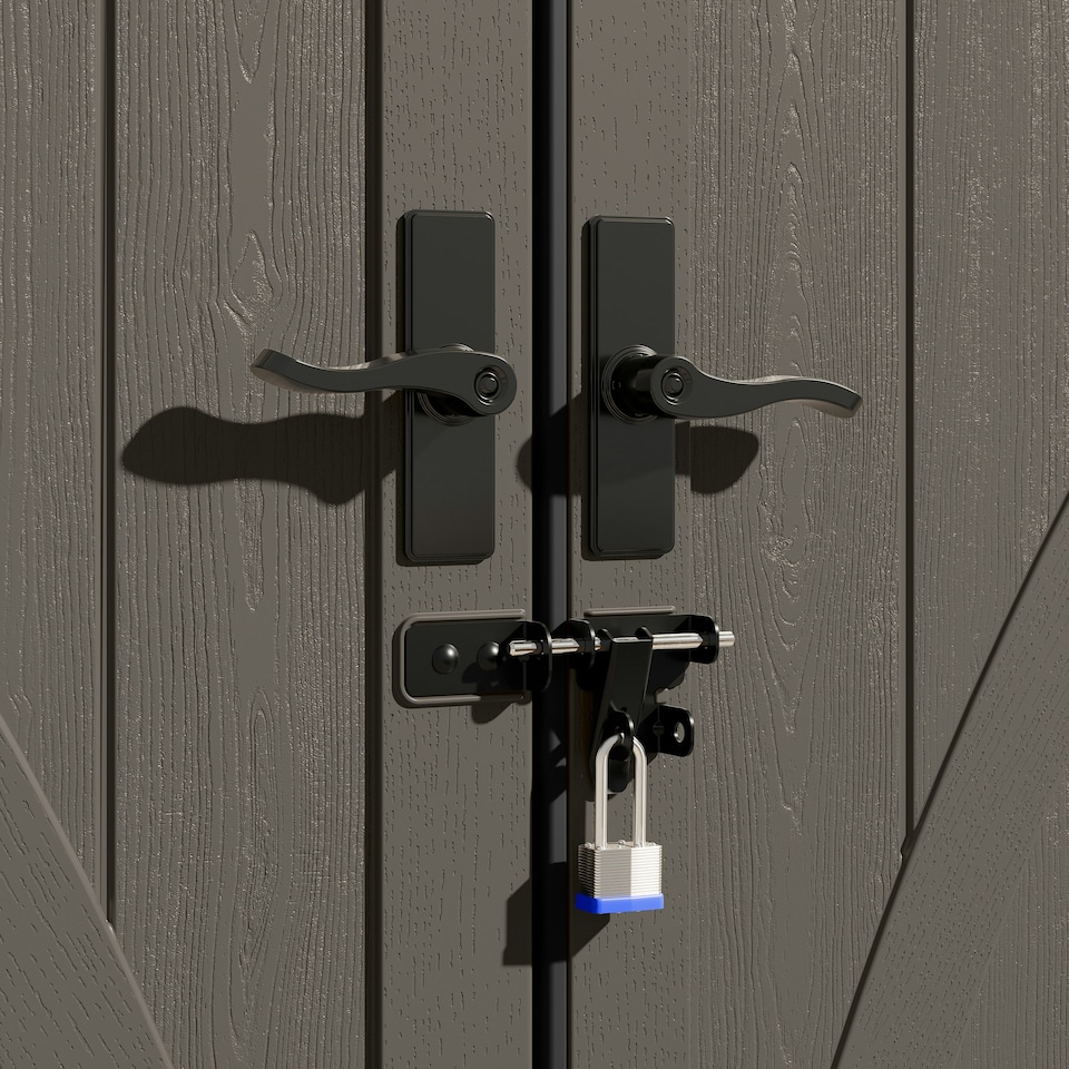 image 1 of Suncast Tremont Shed 8x7 | Cream