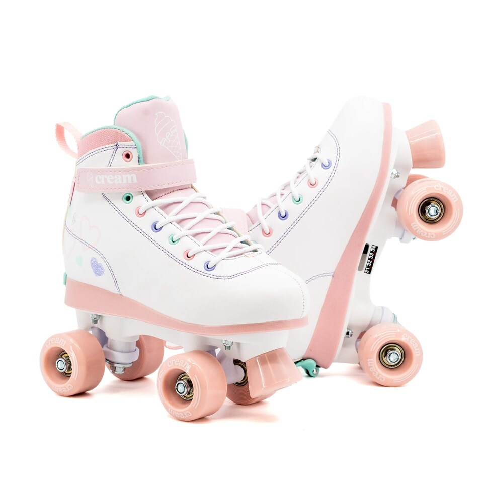 image 1 of CREAM Scoop Quad Roller Skates, Adjustable