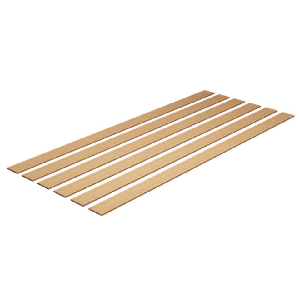 image 1 of Groundlevel 6 Piece MDF Wall Panel Kit Modern Geometric Design Cozy Premium | Brown
