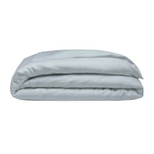 Belledorm 400 Thread Count Egyptian Cotton Oxford Duvet Cover - Duck Egg Blue - Double