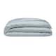 image 1 of Belledorm 400 Thread Count Egyptian Cotton Oxford Duvet Cover - Duck Egg Blue - Double