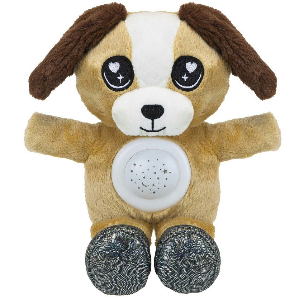 image 1 of Dog Plush Sky Projector Night Light 9"