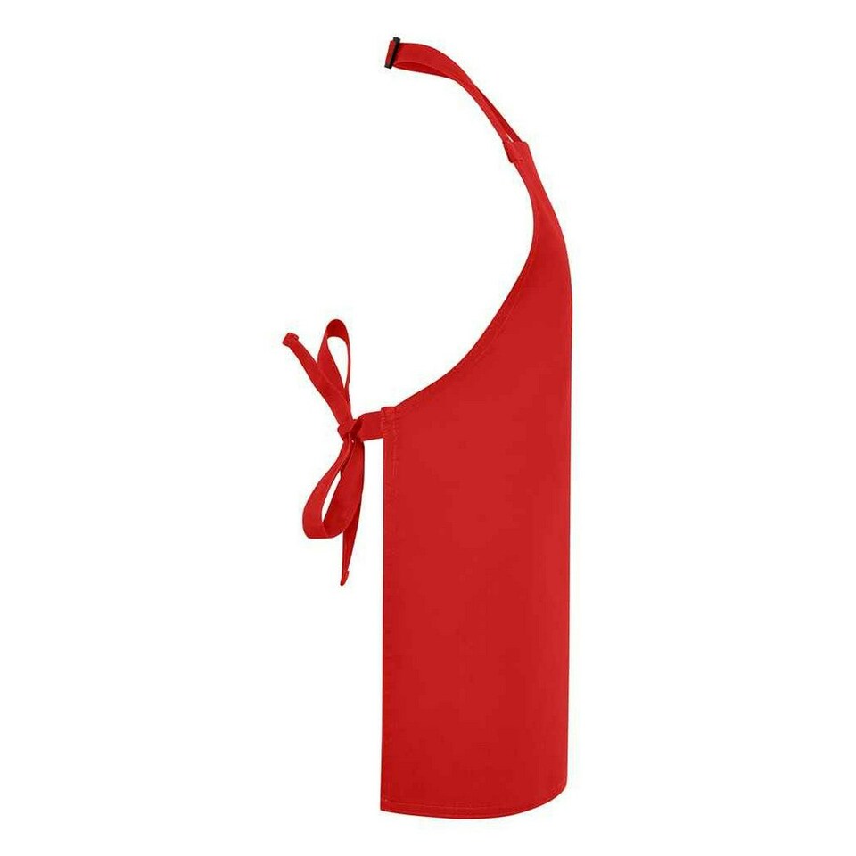 image 1 of Brand Lab Childrens/Kids Bibbed Full Apron - Red - 3-6 Years