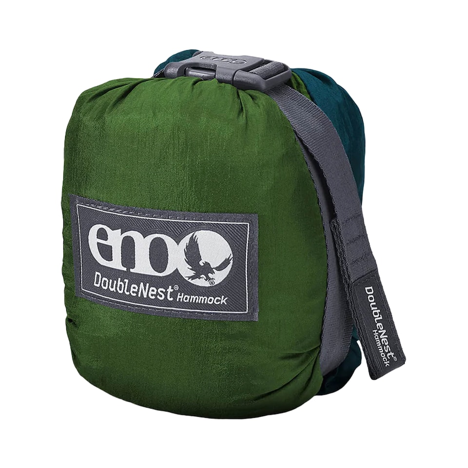 image 1 of DoubleNest Hammock - Lightweight Durable Portable Camping Hammock | Blue | Blue