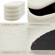 image 4 of Bench Altu - with velvet or boucle cover, padded, hallway storage White | Boucle Cream