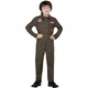 image 3 of Top Gun Childrens/Kids Costume - Khaki Brown - 7-9 Years 7-9 years