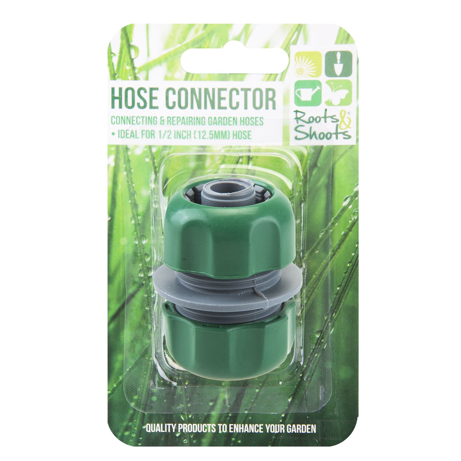 VFM e-Store Hose Connector Half Inch Gardening Tools Accessories, Garden Work 4 in Green