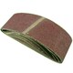 image 1 of Belt Power Finger File Sander Abrasive Sanding Belts 400mm x 60mm 80 Grit 5 PK