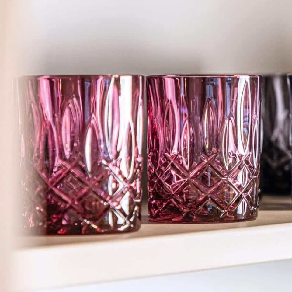 image 1 of Nachtmann Noblesse Whisky Tumbler Berry Set Of 2