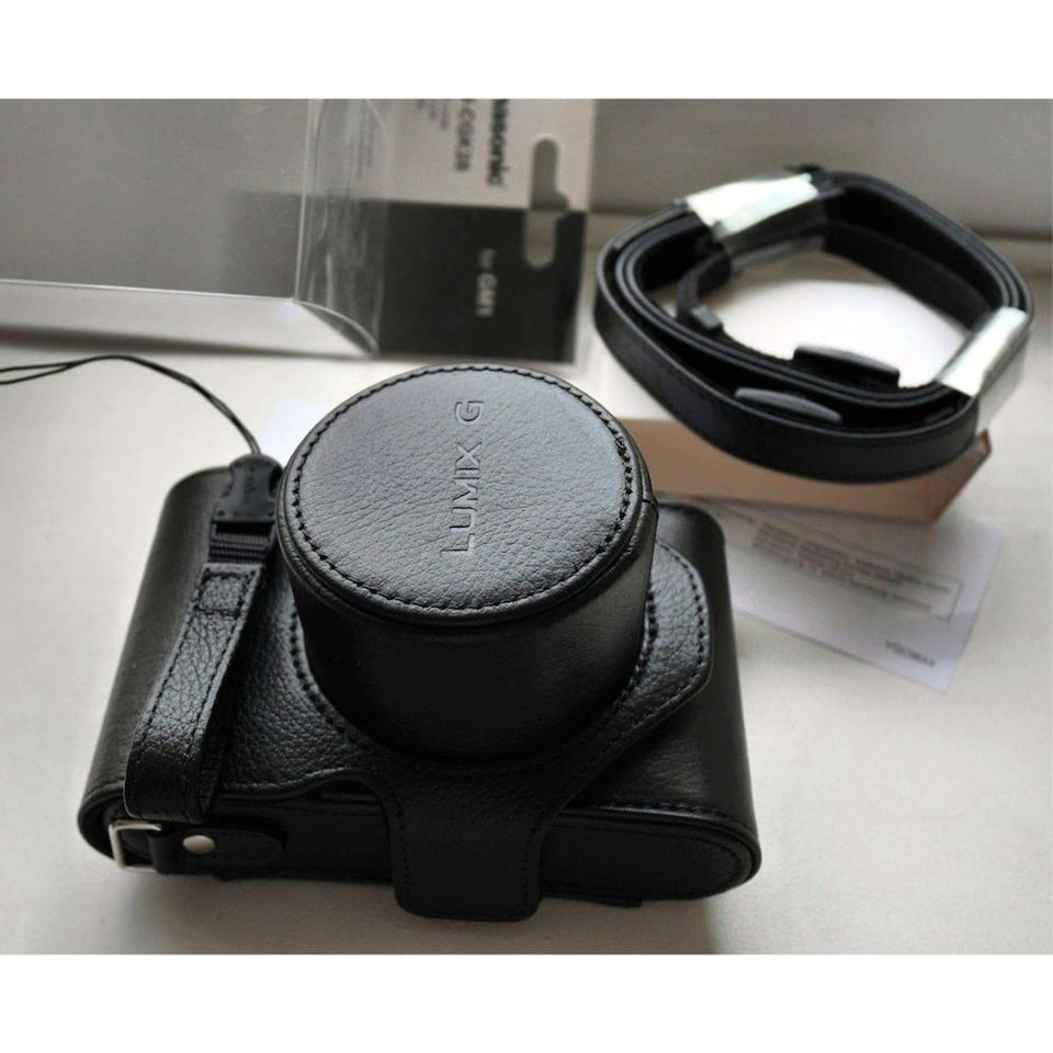 image 1 of Panasonic DMW-CGK28 Camera Case  in Black