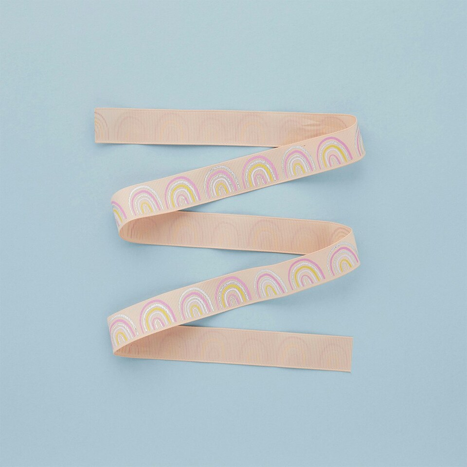 image 1 of Rainbow Wrapping Ribbon - 20mm x 5m