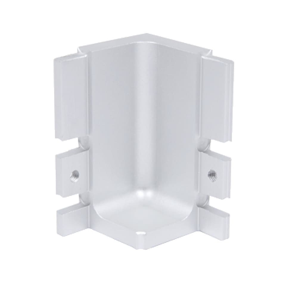 image 1 of FittingsCo, Gola J Internal Corner Connector for Handleless Kitchen Profiles, Bronze Anodised