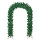 image 9 of 8ft (2.50m) Double Door Artificial Christmas Tree Arch in Green with 1296 Tips