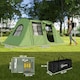 image 7 of Outsunny 3-4 Man Tunnel Tent with Sewn in Floor, 3000mm Waterproof 