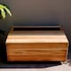 image 2 of Primrose Smarter Storage Bench Outdoor Garden Furniture Seat with 38L Planter