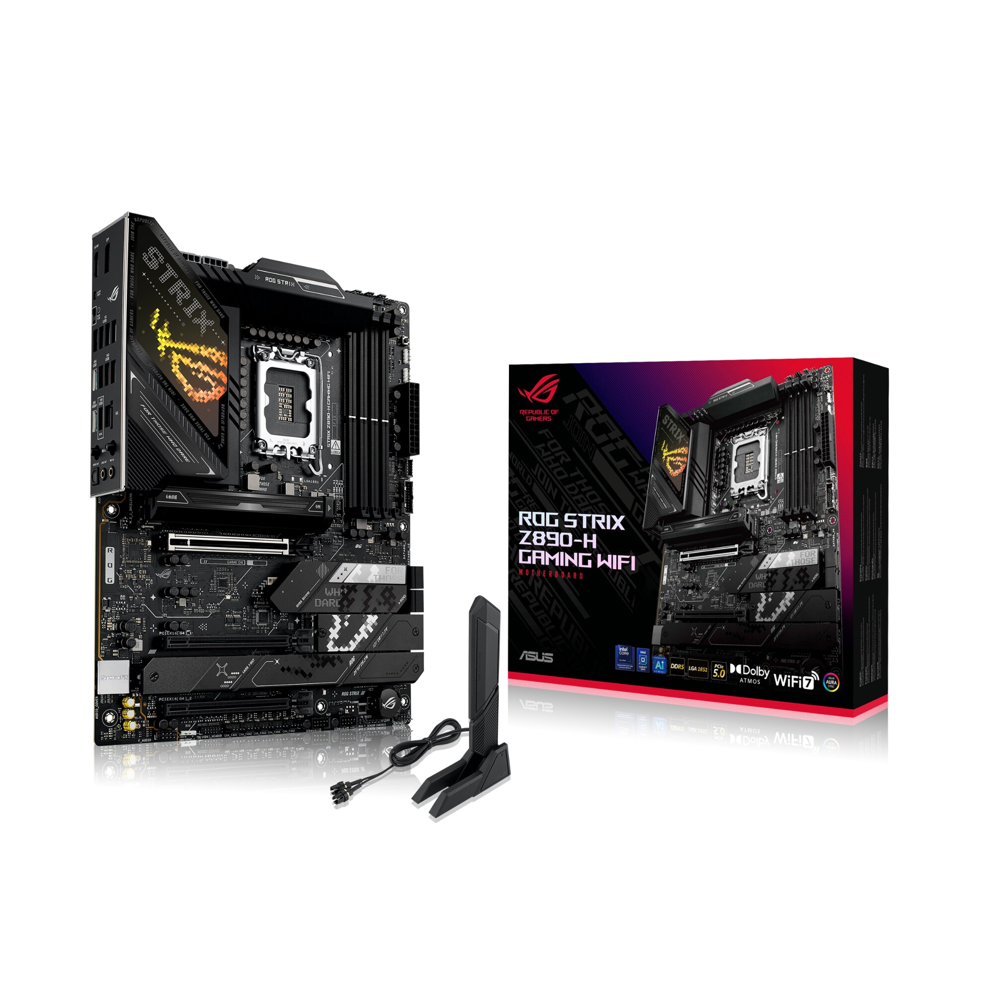 ASUS ROG STRIX Z890-H GAMING WIFI Intel Z890 LGA1851 ATX