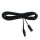 image 2 of ValueLights Black Outdoor Decking Cable For 15mm Decking Lights