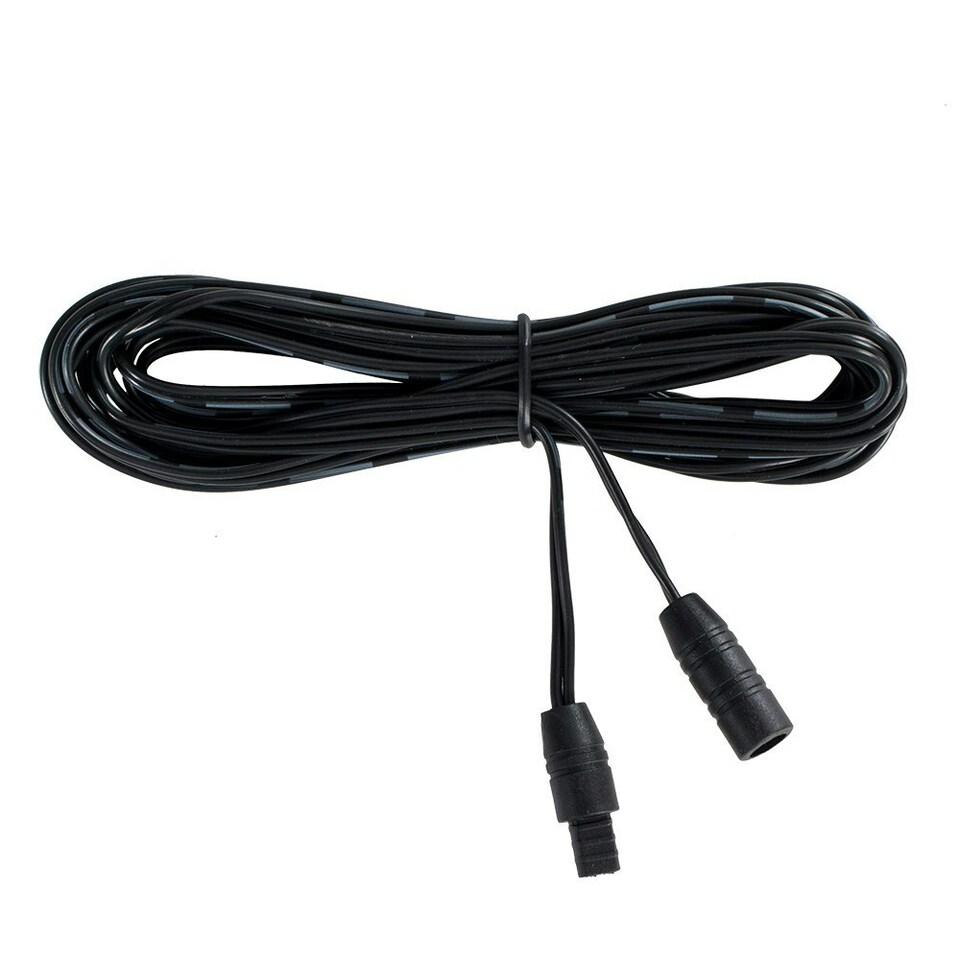 image 1 of ValueLights Black Outdoor Decking Cable For 15mm Decking Lights