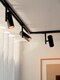 image 4 of Nordlux Jerome Indoor Track Light Set  Black Aluminium GU10 3 Pack - Mains Powered, IP20