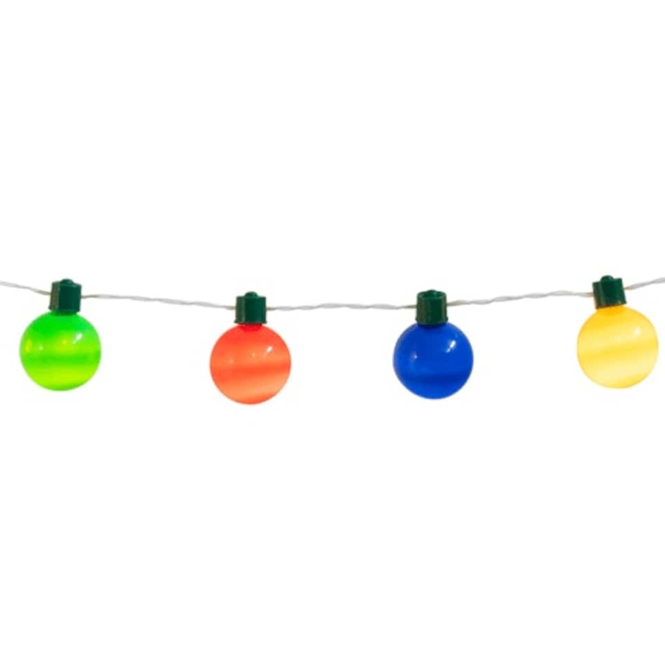 Colourful Balls Battery Operated Led Lights String Decoration 140cm