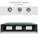 image 3 of Outsunny 9m x 3m Outdoor Garden Gazebo Wedding Party Tent Canopy Marquee Green
