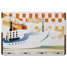 Art Deco Ship (Placemat)