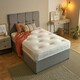image 2 of Galaxy Hand-Tufted Hybrid Mattress - 20cm Deep, Quilted Soft Sleep Surface White | Double