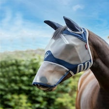 LeMieux ArmourShield Pro Full Fly Mask Blue | X-Large