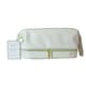 image 1 of Slouch Compartment Zip Round Cosmetic Bag