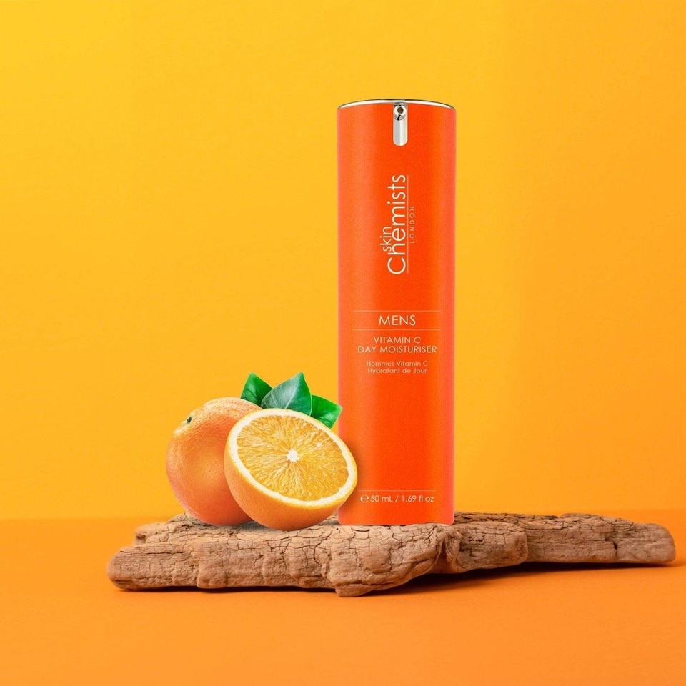 image 1 of skinChemists Men's Anti-Ageing Vitamin C Day Moisturiser 50ml for Brightening and Radiance