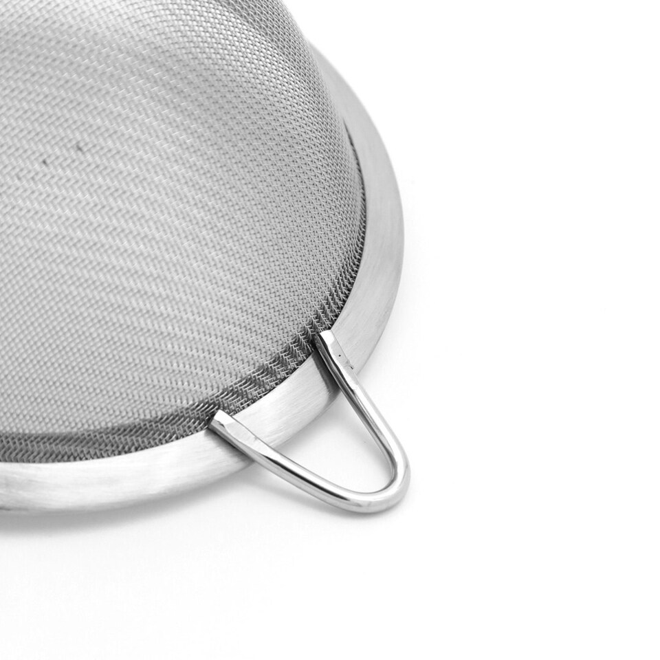 image 1 of Buckingham Stainless Steel Fine Mesh Conical Sieve Strainer 14 cm