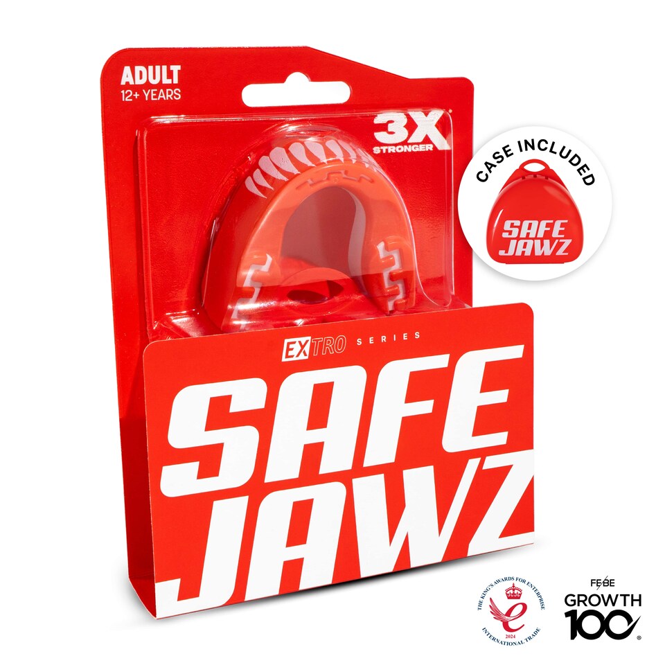 image 1 of SAFEJAWZ Extro Sports Mouth Guard Viper Adult/Junior