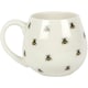 image 1 of Something Different Bee Mug - White/Yellow - One Size