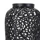 image 2 of Cast Lattice Large Vase - Aluminium - L31 x W31 x H90 cm - Black Black