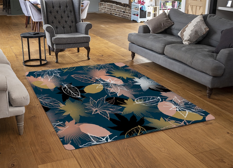 image 1 of Maple Leaves Rug | Multi