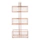 image 1 of Linnea Rose Gold Rectangular Storage Caddy Gold