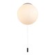 image 8 of Toronto Matt Black IP44 Wall Light