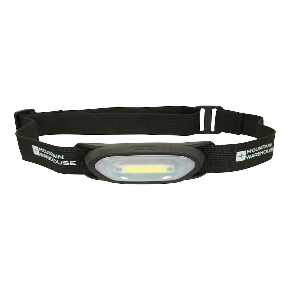 image 1 of Mountain Warehouse Cob Active Head Torch Lightweight Camping Hiking Flashlight