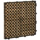 image 6 of Outsunny 27 Pcs Wooden Decking Tiles, 30x30cm Decking Boards, Brown