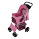 image 1 of Pet Stroller with Rain Cover – Pink One Size