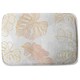 image 2 of Botanical Leaves Line Art & Watercolour Bathmat