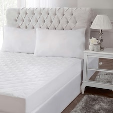 BHS Bamboo Mattress Protector, Double