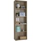 image 3 of Bookshelf Lexi - Bookcase with 5 shelves Brown | Light Wood
