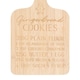 image 3 of Something Different Gingerbread Cookies Bamboo Chopping Board - Brown - One Size