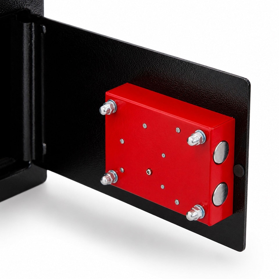image 1 of 10L Key Operated Steel Safe Box Security Home Office