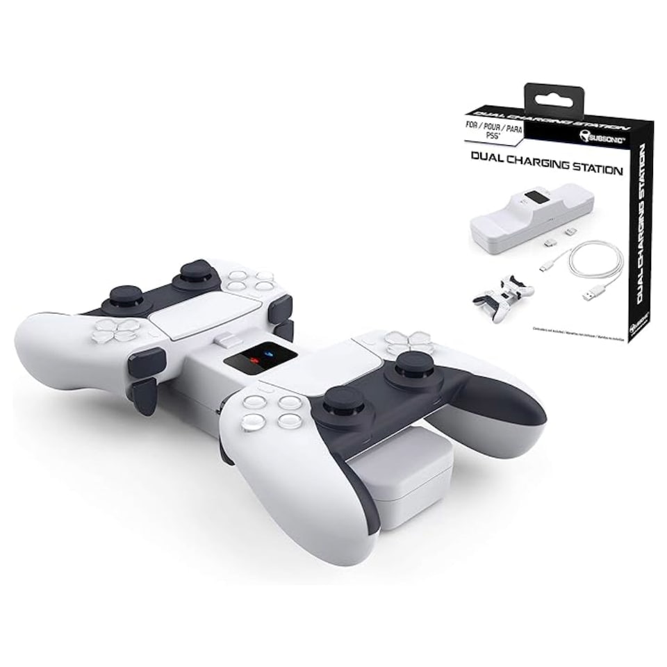 image 1 of Playstation 5 Controller Dual Charging Dock